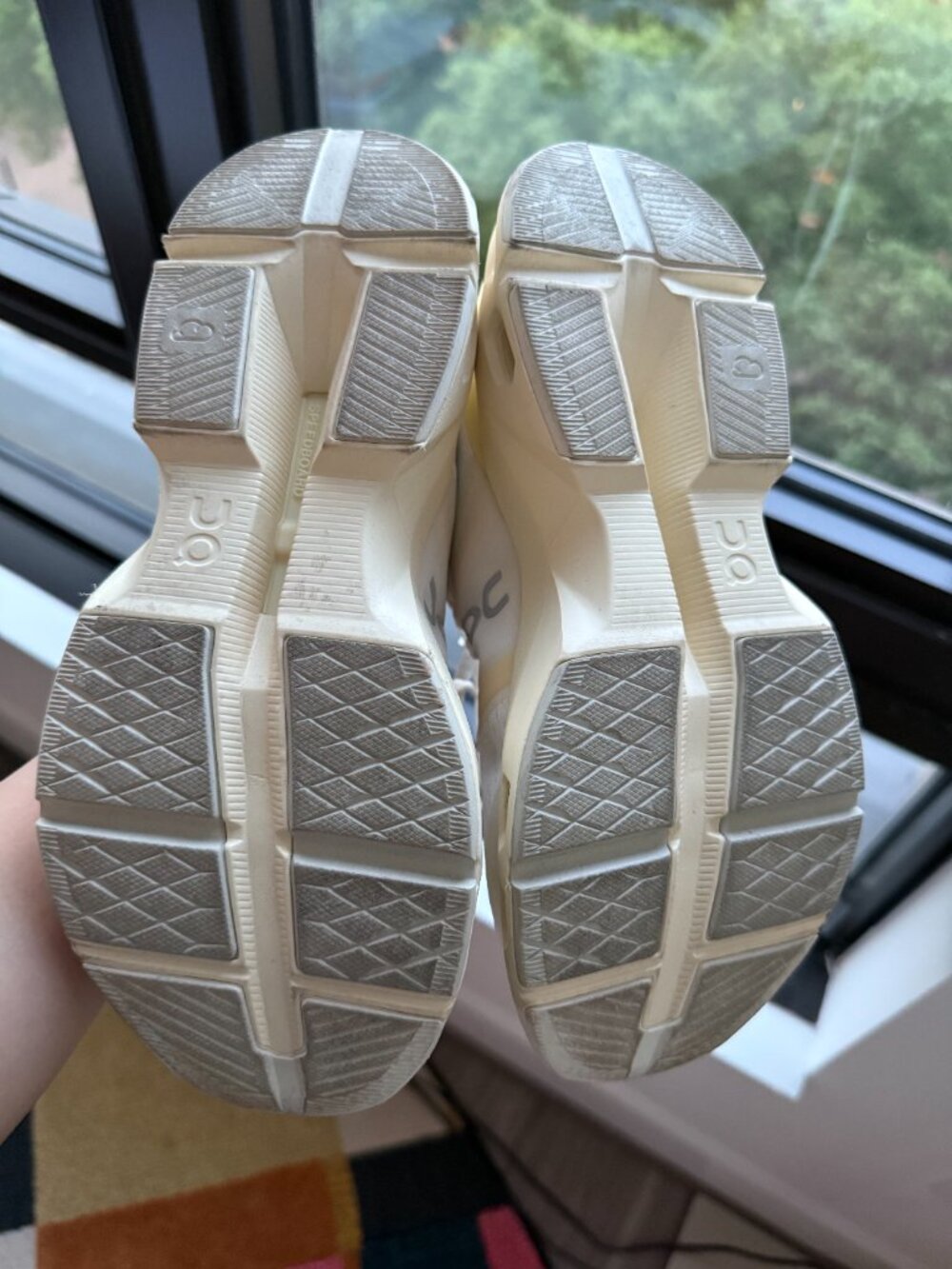 On Cloudpulse Ivory Tumeric Women's Size US 8 - Picture 5 of 6